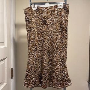 Alfani Animal Print Skirt